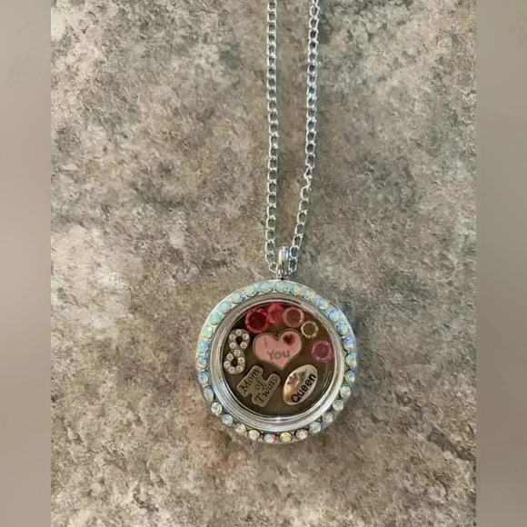 🔥locket birthstones. Listing is for 1 locket birthday gift anniversary bridal - Picture 10 of 12